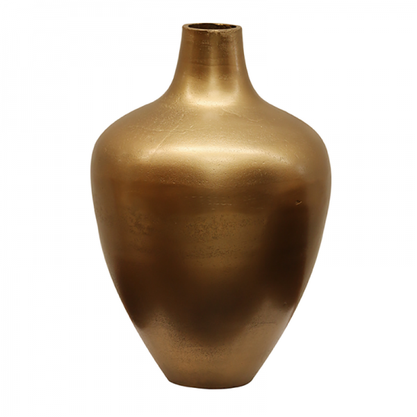 Gold Urn Vase Accessories, Trays & Design Objet, Vases & Baskets, Vases & Bowls The Hotel Space