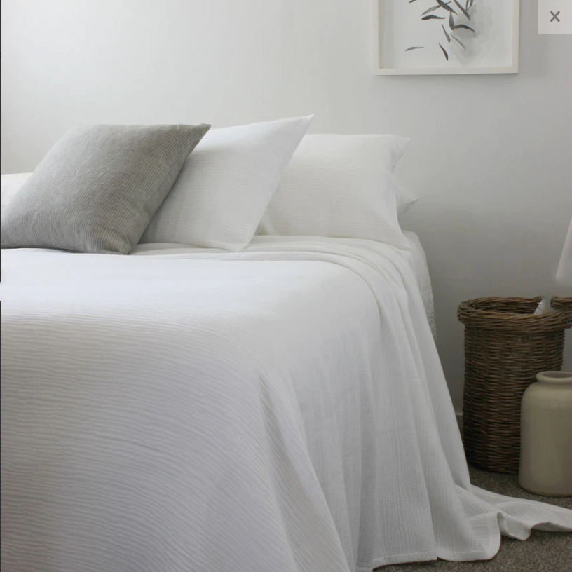 Ripple Bed Spread - Bed Linen, Linen - The Hotel Space